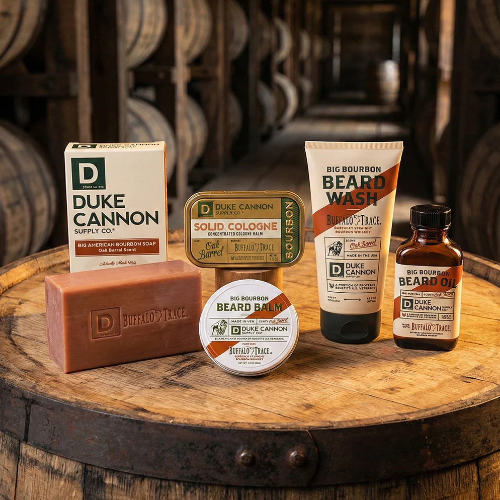 Buffalo Trace Big Bourbon Beard Bundle
