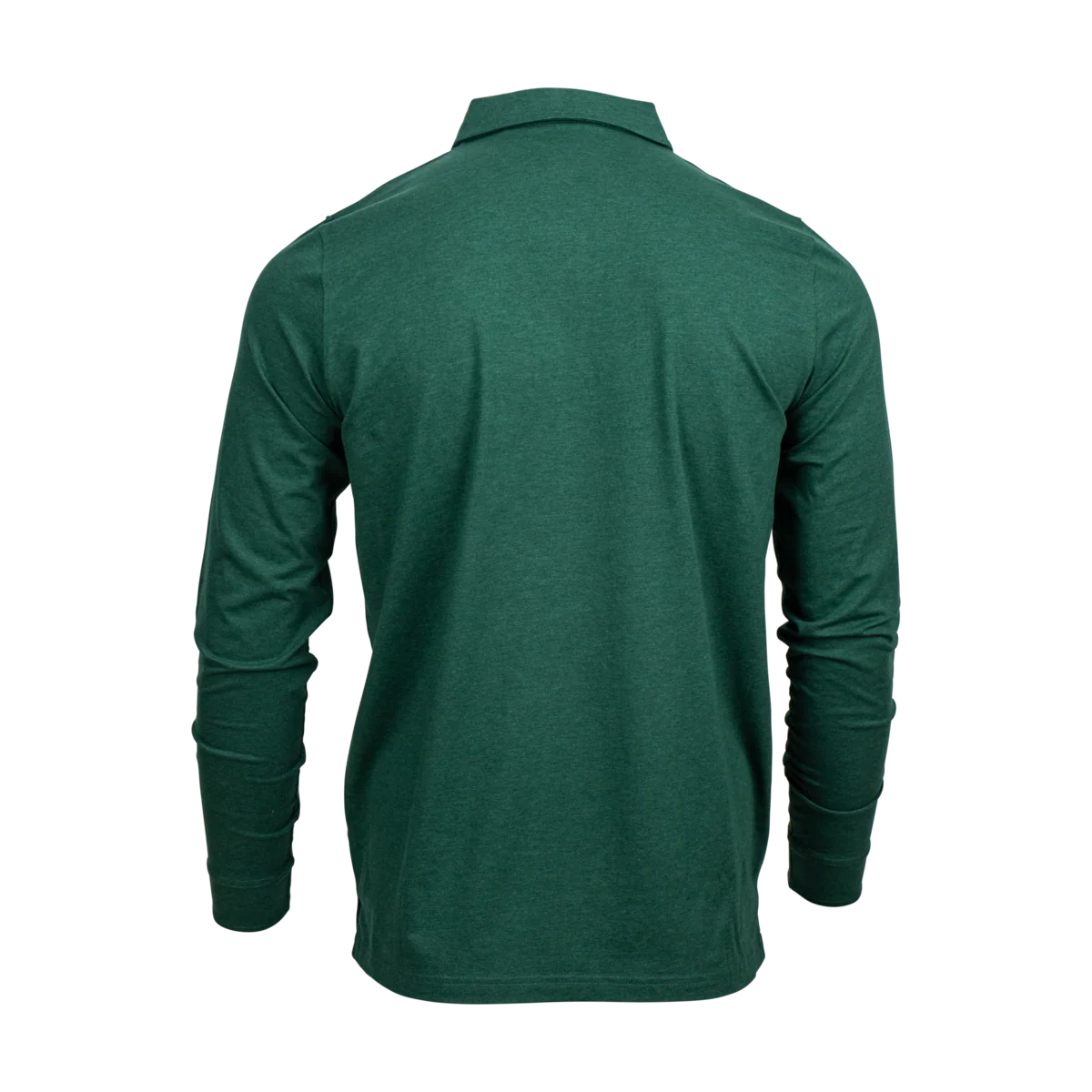 Buffalo Trace Green Long Sleeve Swoosh Polo by Tasc - Image 2