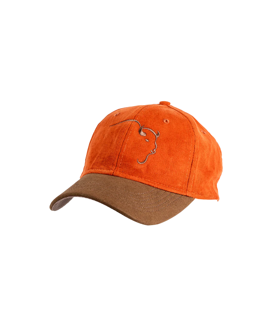 Buffalo Trace Orange Swoosh Suede Bill Hat