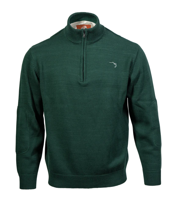 Buffalo Trace Quarter-Zip Sweater