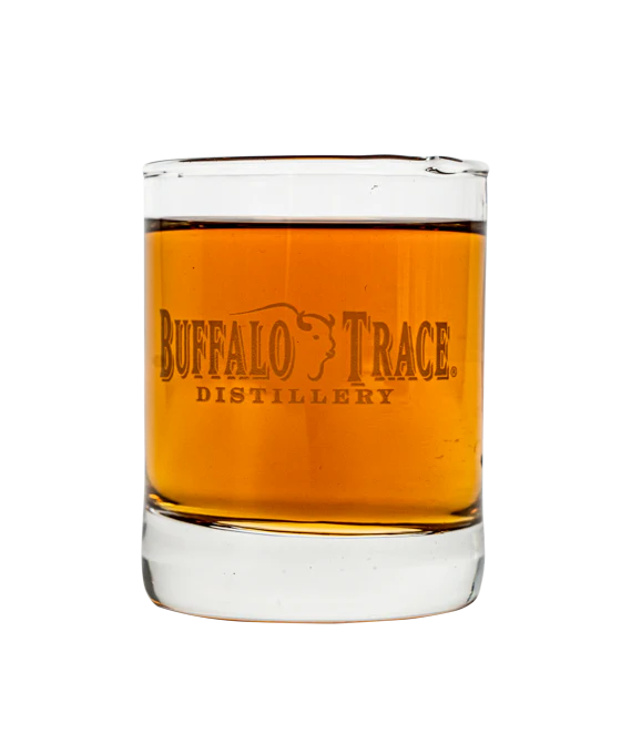 Buffalo Trace Etched Tasting Glass - 3oz