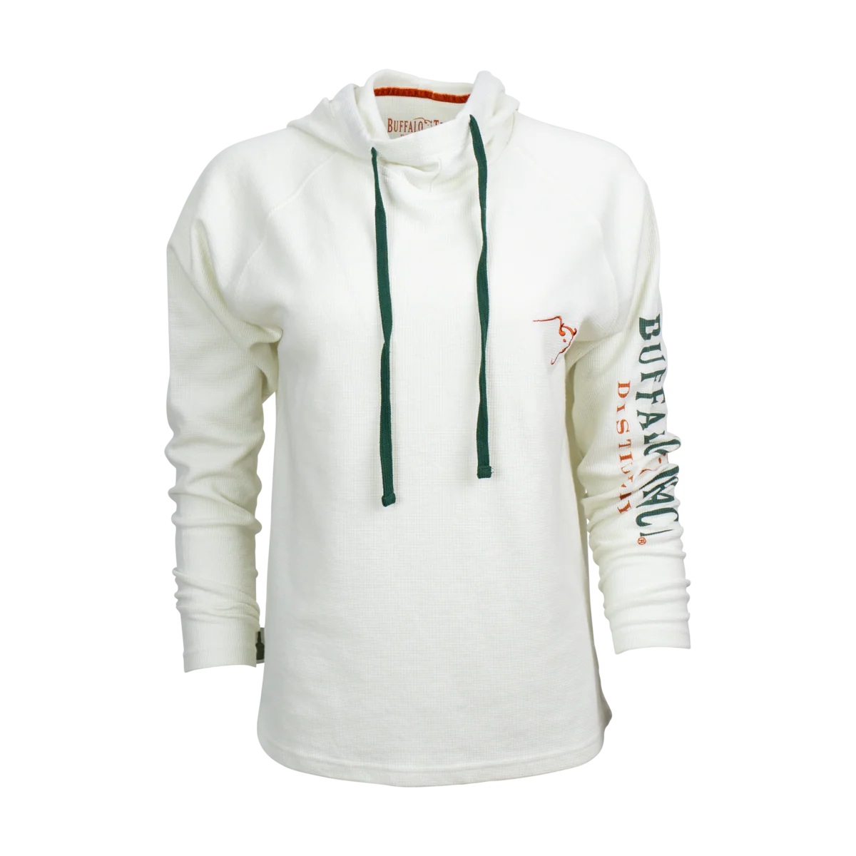 Buffalo Trace Women’s Cream Waffle Hoodie