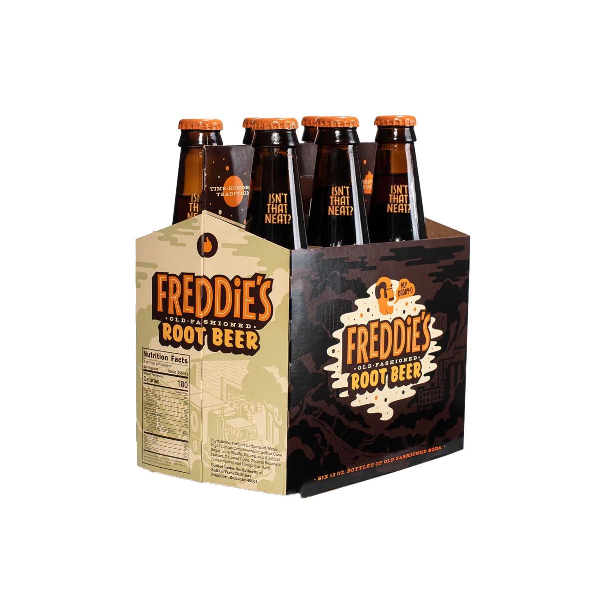 Freddie's Old-Fashioned Root Beer - 24-Bottle Case