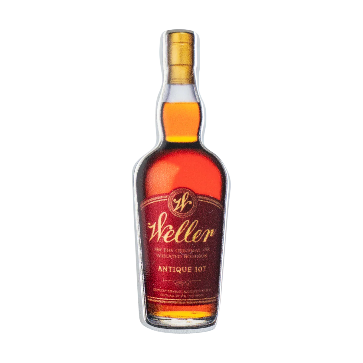 Weller Antique Bottle Lapel Pin - Image 2
