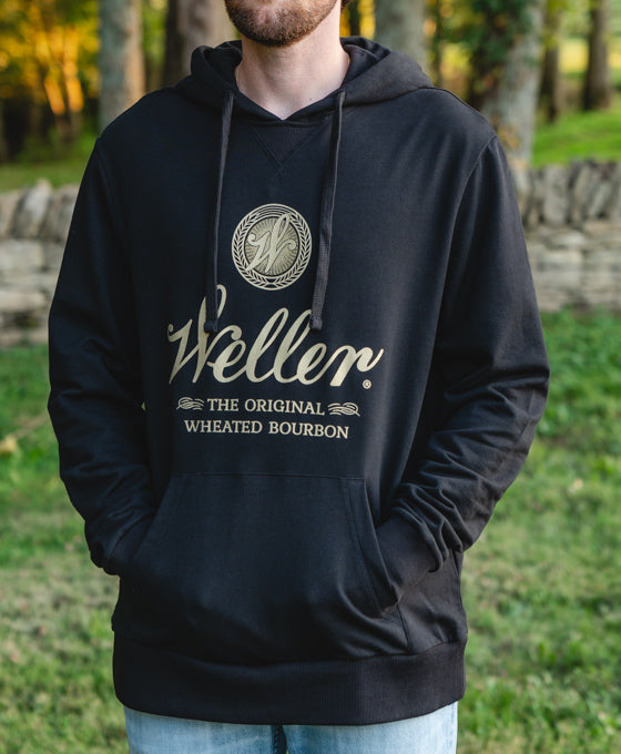 Weller Black & Gold Bourbon Logo Hoodie – Premium Outerwear - Image 3